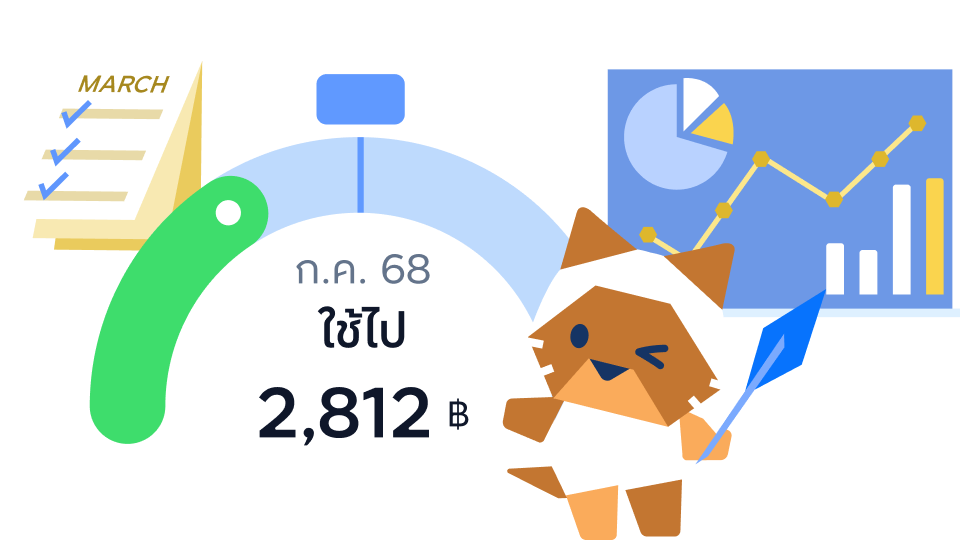 วิเคราะห์รายรับรายจ่ายย้อนหลัง