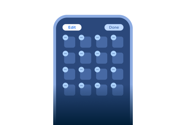 2. เพิ่ม widget