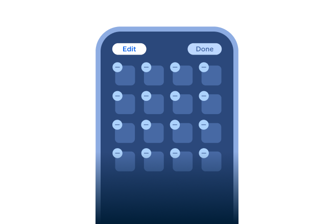 2. เพิ่ม widget