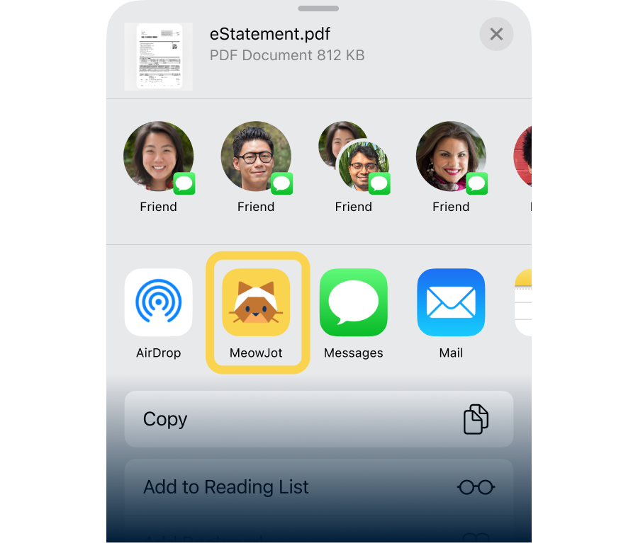 7. เลือก MeowJot